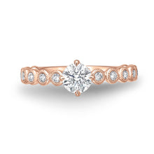 Load image into Gallery viewer, QRTU*16_00 Toujours Diamond Engagement Semi-Mount Ring
