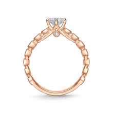 Load image into Gallery viewer, QRTU*16_00 Toujours Diamond Engagement Semi-Mount Ring
