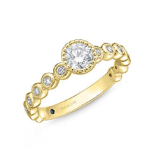 Load image into Gallery viewer, QRTU*06_00 Toujours Diamond Engagement Semi-Mount Ring
