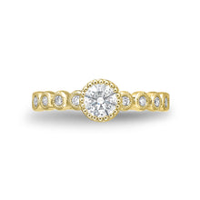 Load image into Gallery viewer, QRTU*06_00 Toujours Diamond Engagement Semi-Mount Ring
