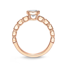 Load image into Gallery viewer, QRTU*07_00 Toujours Diamond Engagement Semi-Mount Ring
