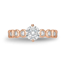 Load image into Gallery viewer, QRTU*17_00 Toujours Diamond Engagement Semi-Mount Ring
