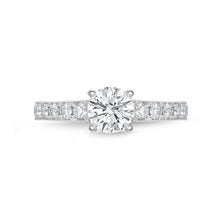 Load image into Gallery viewer, QRVG*07_00 Vintage Diamond Engagement Semi-Mount Ring
