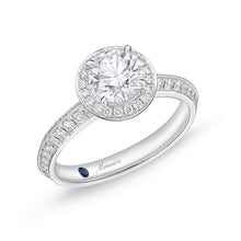 Load image into Gallery viewer, QRVG*10_00 Vintage Diamond Engagement Semi-Mount Ring
