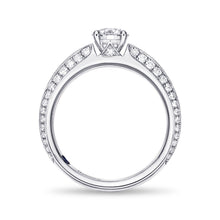 Load image into Gallery viewer, QRVG*11_00 Vintage Diamond Engagement Semi-Mount Ring
