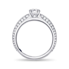 Load image into Gallery viewer, QRVG*13_00 Vintage Diamond Engagement Semi-Mount Ring

