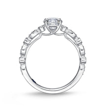 Load image into Gallery viewer, QRVG*15_00 Vintage Diamond Engagement Semi-Mount Ring

