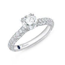 Load image into Gallery viewer, QRVG*16_00 Vintage Diamond Engagement Semi-Mount Ring
