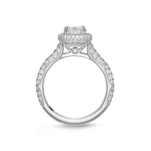 Load image into Gallery viewer, QRVG*18_00 Vintage Diamond Engagement Semi-Mount Ring
