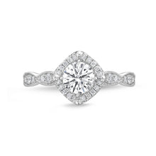 Load image into Gallery viewer, QRVG*19_00 Vintage Diamond Engagement Semi-Mount Ring
