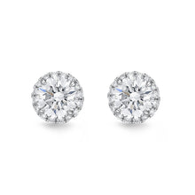 Load image into Gallery viewer, SEHA*07_00 Halo Diamond Studs Earrings
