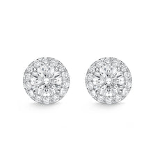 Load image into Gallery viewer, SEHA*15_00 Halo Diamond Studs Earrings
