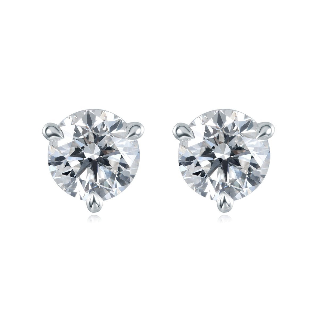 SEST*01_00  Solitaire Earrings