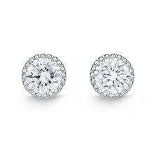 Load image into Gallery viewer, SETU*26_00 Toujours Diamond Solitaire Earrings
