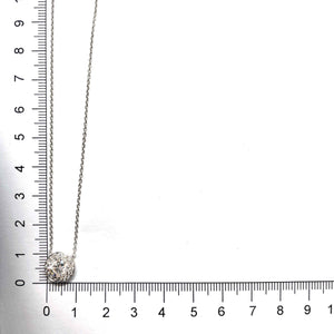 SNHA*07_00 Halo Diamond Classic Necklace