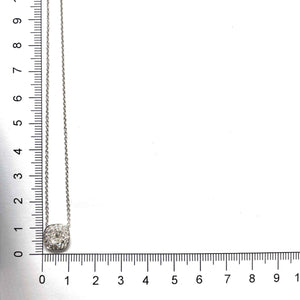 SNHA*20_00 Halo Diamond Classic Necklace