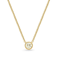 Load image into Gallery viewer, SNTU*26_00 Toujours Diamond Solitaire Necklace
