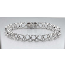 Load image into Gallery viewer, ZBDD103_00 Diamond Line Bracelet Mounting
