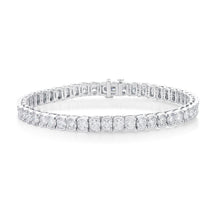 Load image into Gallery viewer, ZBDD152_00 Diamond Line Bracelet Mounting
