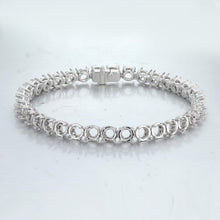 Load image into Gallery viewer, ZBDD196_00 Diamond Line Bracelet Mounting
