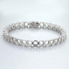 Load image into Gallery viewer, ZBDD197_00 Diamond Line Bracelet Mounting
