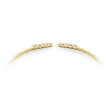 Load image into Gallery viewer, FGFX252_00 U-Basket Diamond Flexi Bangle
