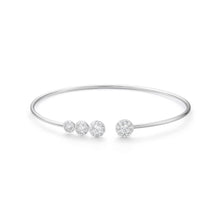 Load image into Gallery viewer, FGFX306_00 Diamond Bouquets Flexi Bangle

